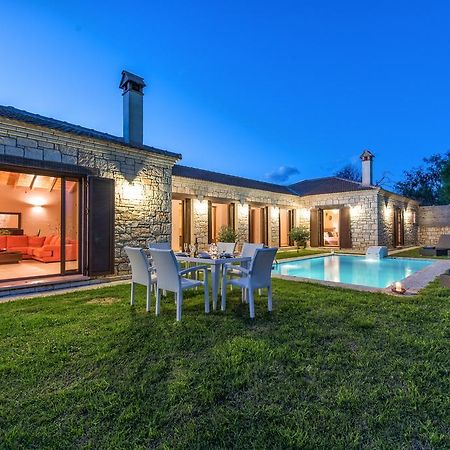 Astarte Villas - Kyveli Luxurious Private Villa Gaitani Rum bild